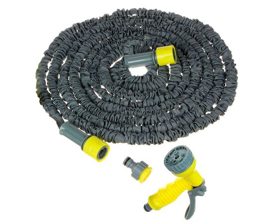 Шланг  растягив.  1/2" 15 м."INBLOOM" с пист.двухслойный