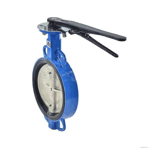 Затвор дисковый поворот Ду 100 Ру16 межфл. Китай