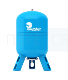 Мем. бак д/водоснабжения Wester вертикальный 100 (Синий)