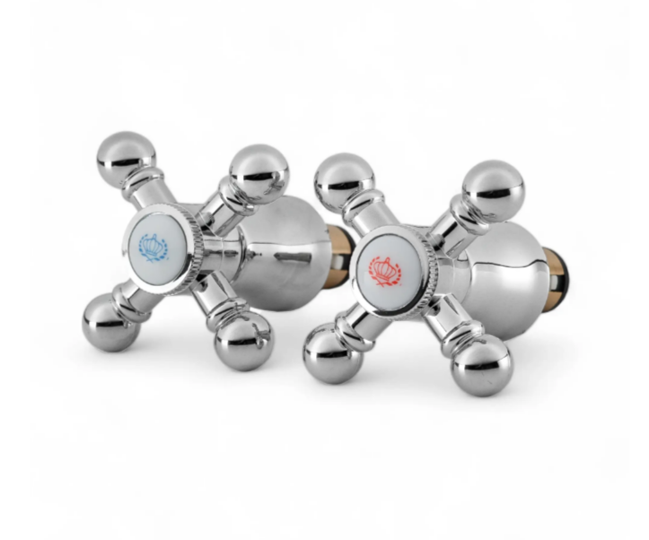 Кран-букса 1/2" кер/+ метал.мах  DK-127R блистер