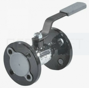 Кран шаровой стальной 11с67п Ду 40 Ру40 фл