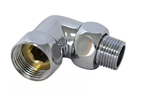 Американка угловая для п/суш. 1"х1/2" г/ш со сгоном