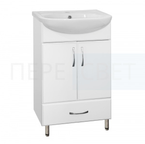 Тумба №9/1Б под умыв. Акватон белая