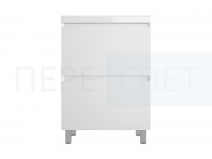 МАНХЭТТЕН Подвесная Тумба Elen 65 2 ящика белый