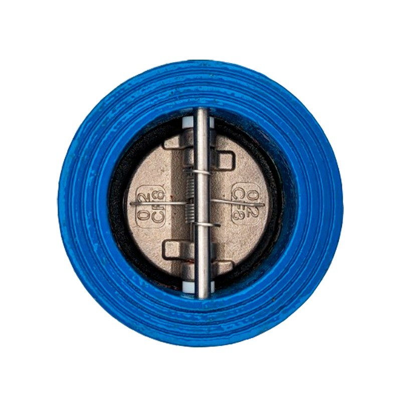 Клапан обратный чугун Ду 250 Ру16 межфл 2/створчатый