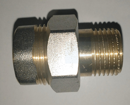 Американка TM прямая 2"  Н/В хром