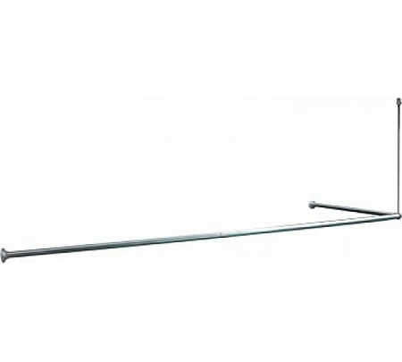 Карниз угловой IDDIS 90*90*90 (90*180) 050Ф200l14 хром