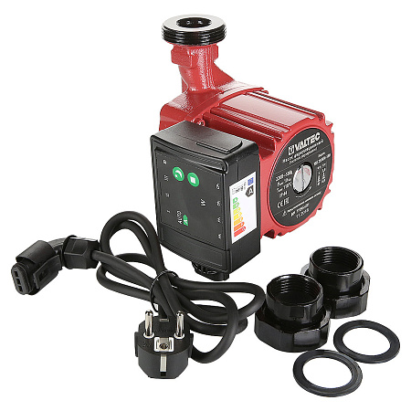 Насос VALTEC 25/60-180 EA с гайками  (220)