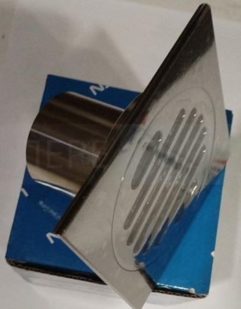 Трап. нерж  прямой 10х10 X-10