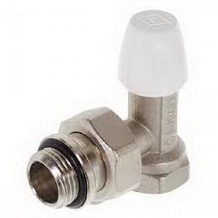 Клапан настроечный   угловой RBM 1/2" для рад.