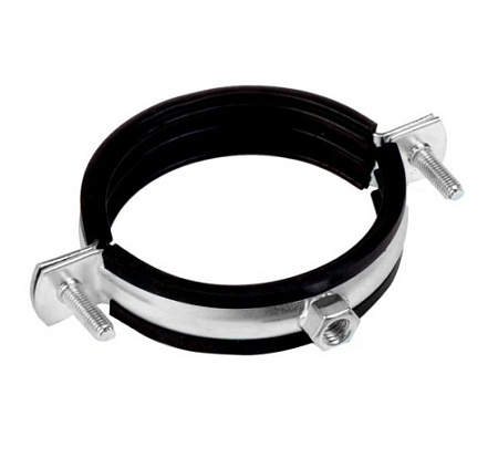 Хомут с резинкой 11/4" (40-44мм)