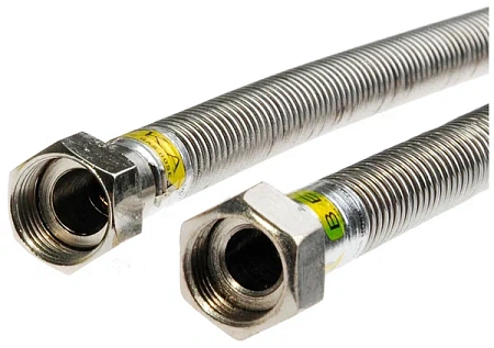 Подводка д/газа сильфон  1/2" х 1,0 г/г
