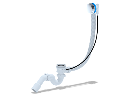 Сифон Ани д/ванны п/авт 11/2" с пер.тр. 45 40/50