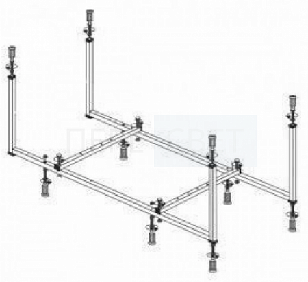 Рама для ванны МАРКА MODERN 170*70
