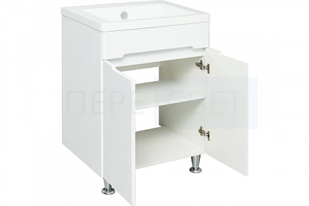 Парма Тумба 2 ДВЕРИ. НАП. бел 60 под ум. OMEGA 60