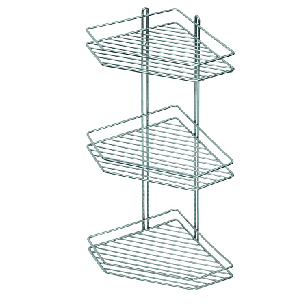 Полка угловая 3-яр. трапеция SWG 4895-3 Коричневый