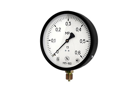 Манометр Мп-160 0,6МПа Дк160 М20х1,5" ЗТП Минск