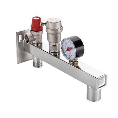 Группа безопасности Нержавейка котла 3/4" с подкл. мем/бака VALTEC