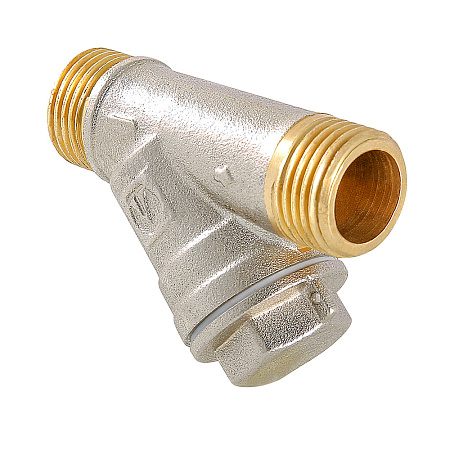 Фильтр д/воды косой VALTEC   1/2" нар/нар