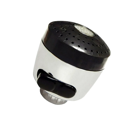 Аэратор  на излив черн. 2-х режим. DK-564B