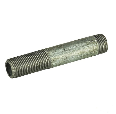Сгон стальной оцинк 1/2"х 150