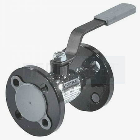 Кран шаровой стальной 11с67п Ду 40 Ру40 фл