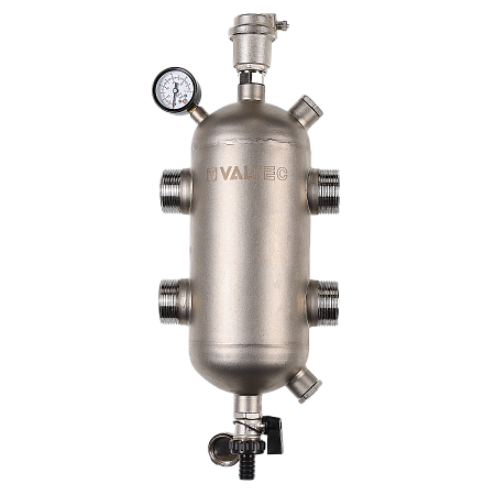 Гидравлическая стрелка из нерж. стали 1" VALTEC