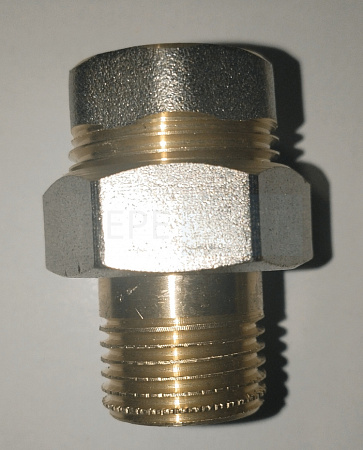 Американка TM прямая  3/4" Н/В хром
