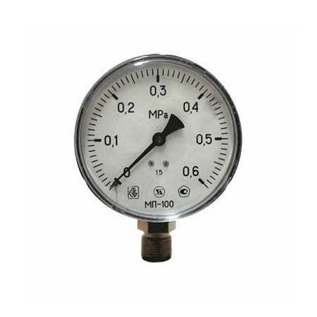 Манометр Мп-100 0,6МПа Дк100 G1/2"