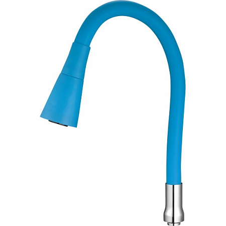 Излив для елки ДВУХ РЕЖ. ИМП.СИЛИКОН СИНИЙ