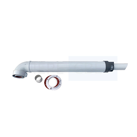 Комплект коаксиальный диам. 60/100 L1000 мм Антилед универсальный