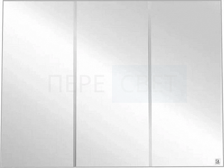 Альтаир Зеркало-шкаф 900 белое 90см