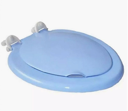 Сиденье круг.голубое (Беларусь)