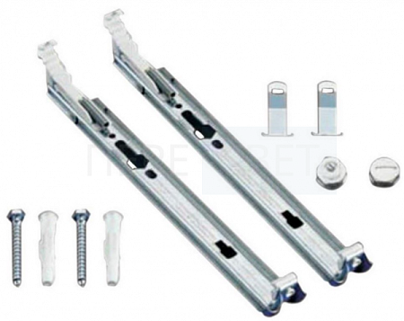 Кронштейн настенный рельсовый высота 200 мм