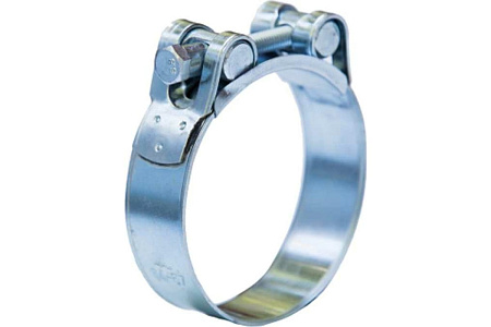 Хомут одноболтовой 104-112 мм  СИЛОВОЙ