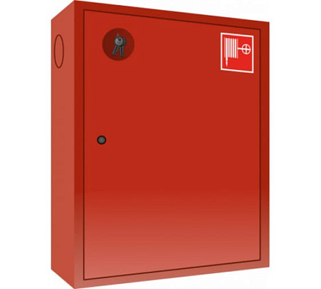 Шкаф пожарный навесной Экон ШПК-310 НЗК красный