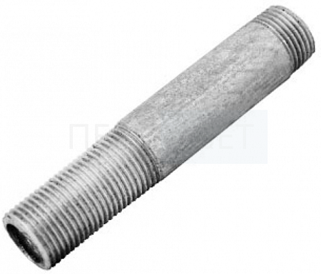 Сгон стальной оцинк 1/2"х 200