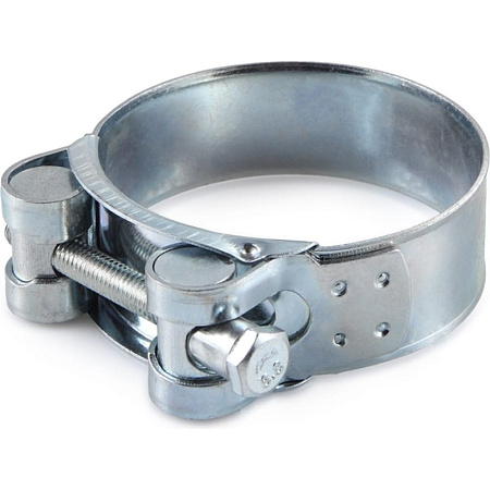 Хомут одноболтовой 26-28 мм  СИЛОВОЙ