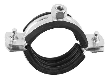 Хомут с резинкой  1/2" (21-24мм)