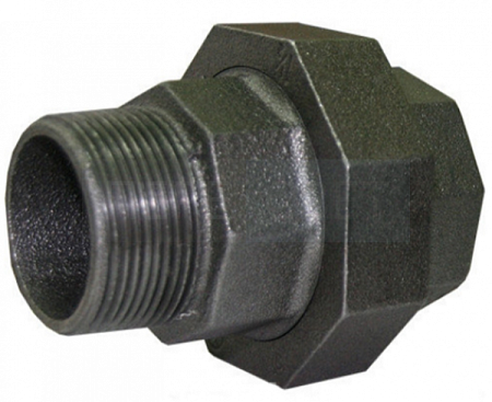 Американка прямая 1 1/4" В/Н чугун