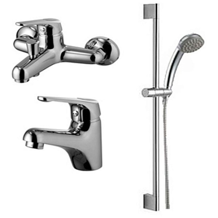 Комплект из 2-х смесителей  и душевого гарнитура "О-нест"