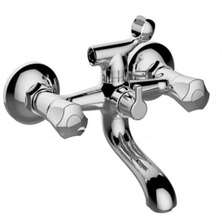 Смеситель д/ванны "СМАЙЛ", Маховики, КОР.НОС