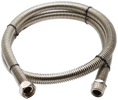 Подводка д/газа сильфон   3/4" х 1,5 г/ш