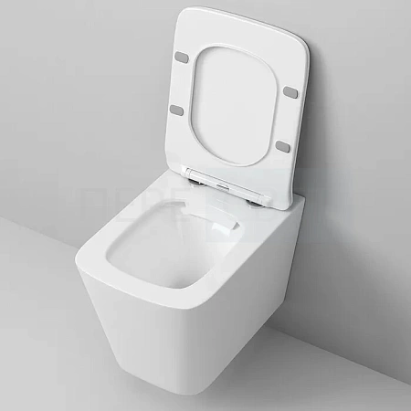 Унитаз подвесной GR-4441S безоб.тонкая крышка