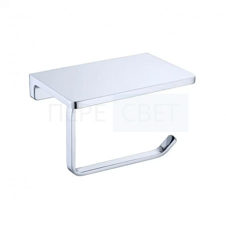 Держатель для туалетной бумаги с полкой ViEiR