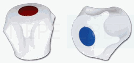 Маховик белый пластм.№1