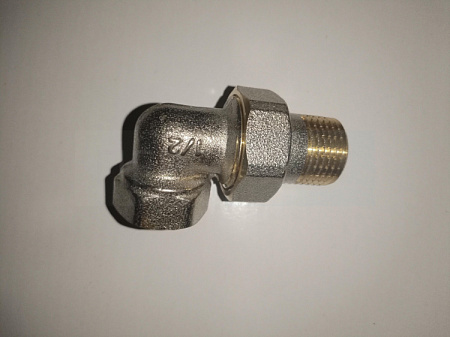 Американка TM угловая  1/2" Н/В хром