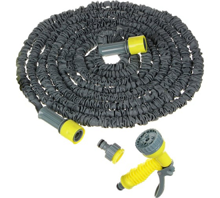 Шланг растягив.  1/2" 22 м."INBLOOM" с пистолетом и коннектором