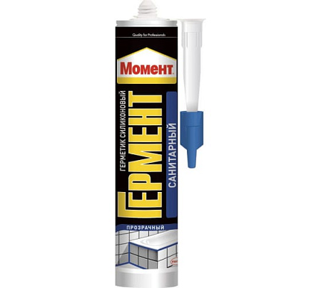 Герм.силик ''МОМЕНТ'' Санитар.. 280мл прозрачный Герм.силик ''МОМЕНТ'' Санитар.. 280мл прозрачный