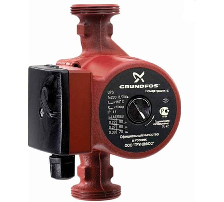 Насос GRUNDFOS UPS 32-60 с гайками  (220)